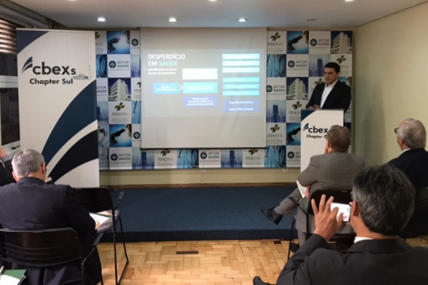 CEO do CBEXs, Luiz Felipe Costamilan