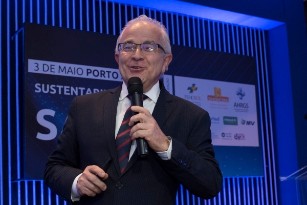 Sustentabilidade em Saúde realizado no dia 3 de maio em Porto Alegre