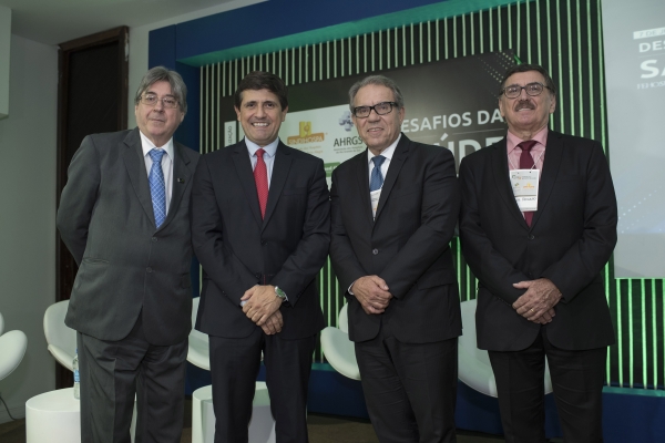 Cláudio Allgauer, Mohamed Parrini, Francisco Balestrin e Odacir Rossato