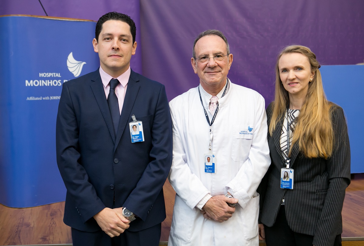 Felipe Bassols, Marcos Wengrover e Janete Vettorazzi