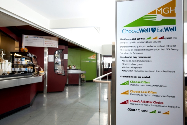 Programa se chama Escolha Bem, Coma Bem (Choose Well, Eat Well)