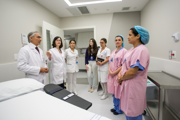 Os coordenadores do Centro de Fertilidade apresentaram antecipadamente o espaço aos profissionais da saúde2