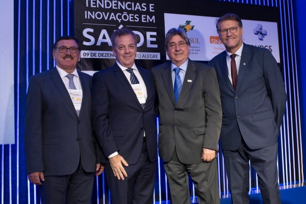 Odacir Rossato, Fernando Torelly, Claudio Allgayer e Paulo Petry