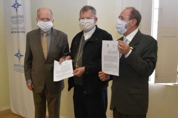 Alfredo Guilherme Englert, provedor da Irmandade da Santa Casa de Misericórdia de Porto Alegre