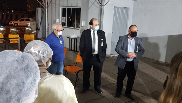 Central de Triagem Covid-19 do Grupo Hospitalar Conceição é desativada em função da baixa procura_