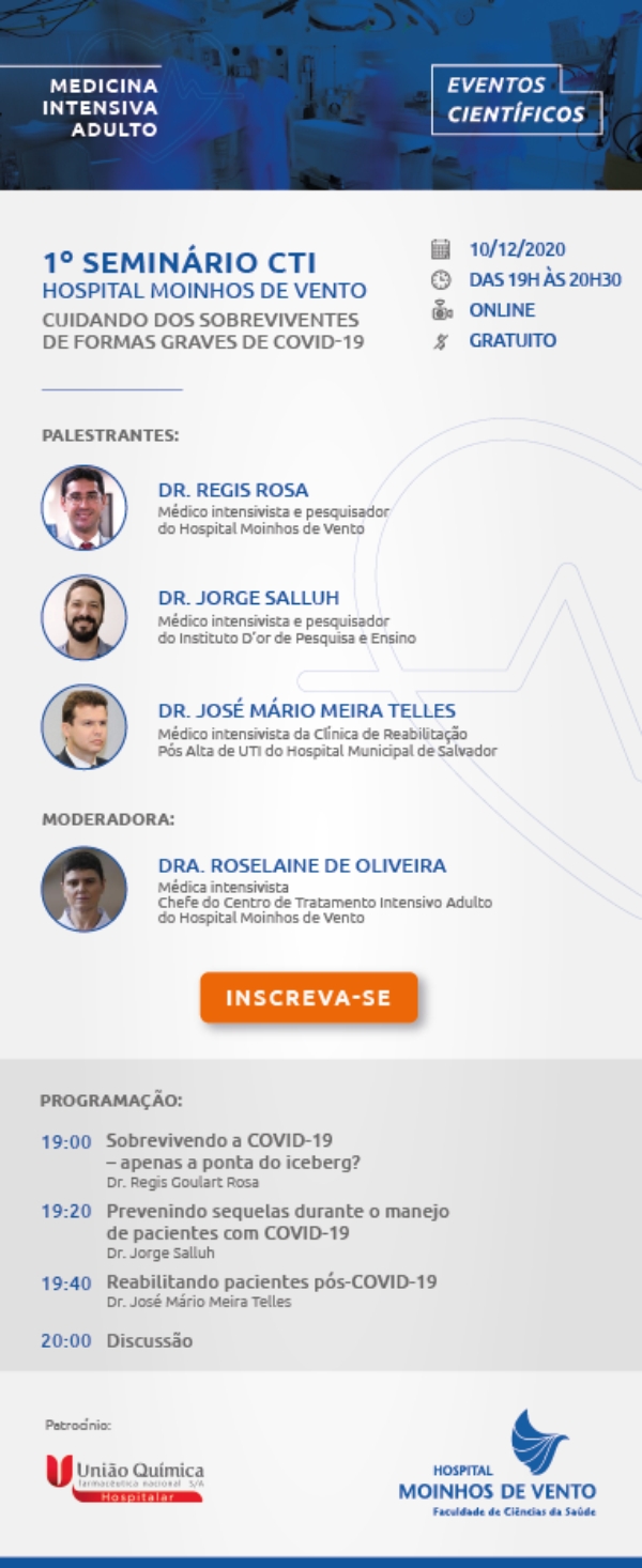 Prevenção de sequelas e reabilitação de pacientes graves de COVID-19