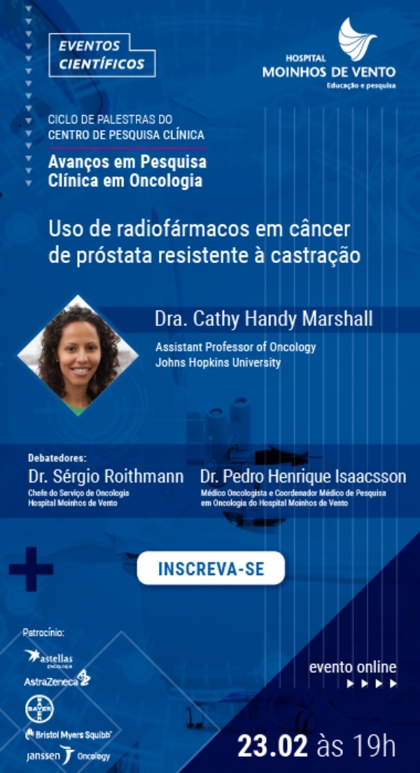 Uso de radiofármacos em câncer de próstata resistente à castração