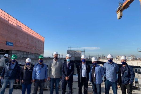 OBRAS DO HOSPITAL NORA TEIXEIRA