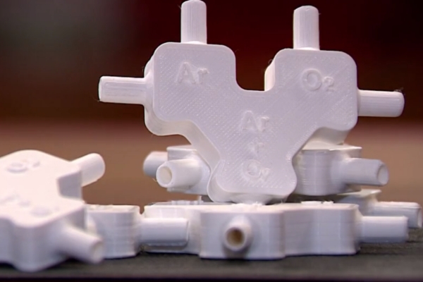 protótipos conectores para cateteres de alto fluxo