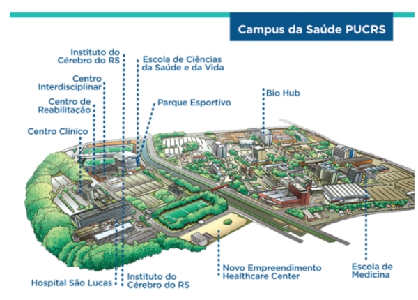 Campus da Saúde sao lucas da pucrs