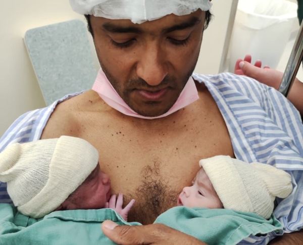 santa casa recem nascido mae acompanhante