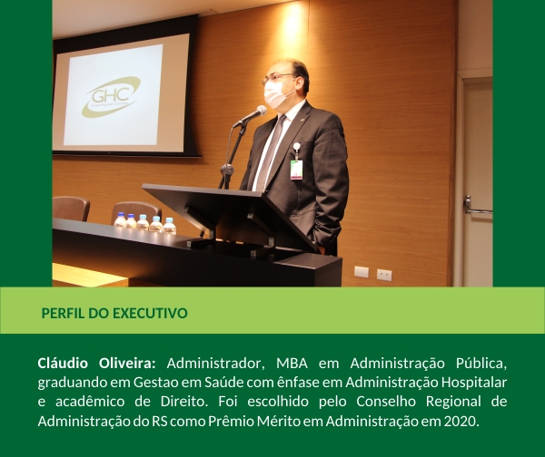 perfil claudio oliveira ghc