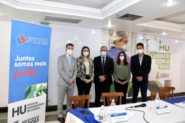 Mantenedoras dos hospitais Universitário de Canoas e Mãe de Deus assinam cooperação --