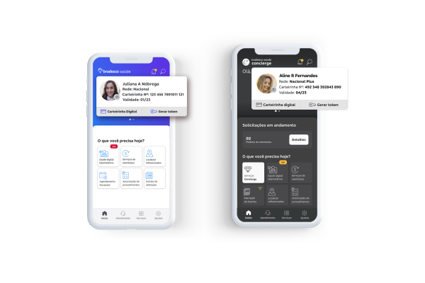 Aplicativos Bradesco Saúde e Saúde Concierge ganham novos serviços e funcionalidade-