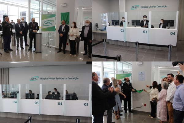 Aberta ao público nova recepção dos hospitais Conceição e Criança Conceição