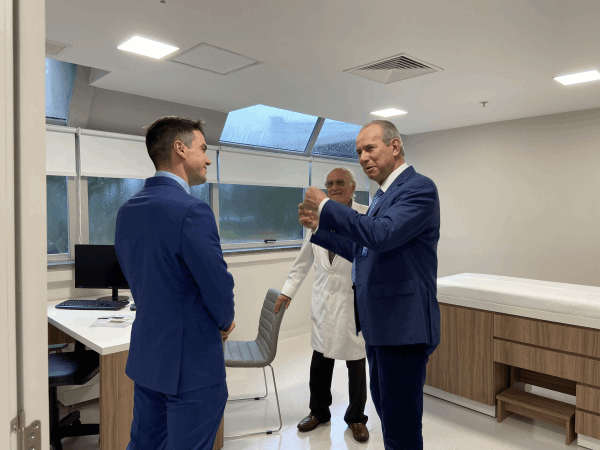 centro da coluna hsl