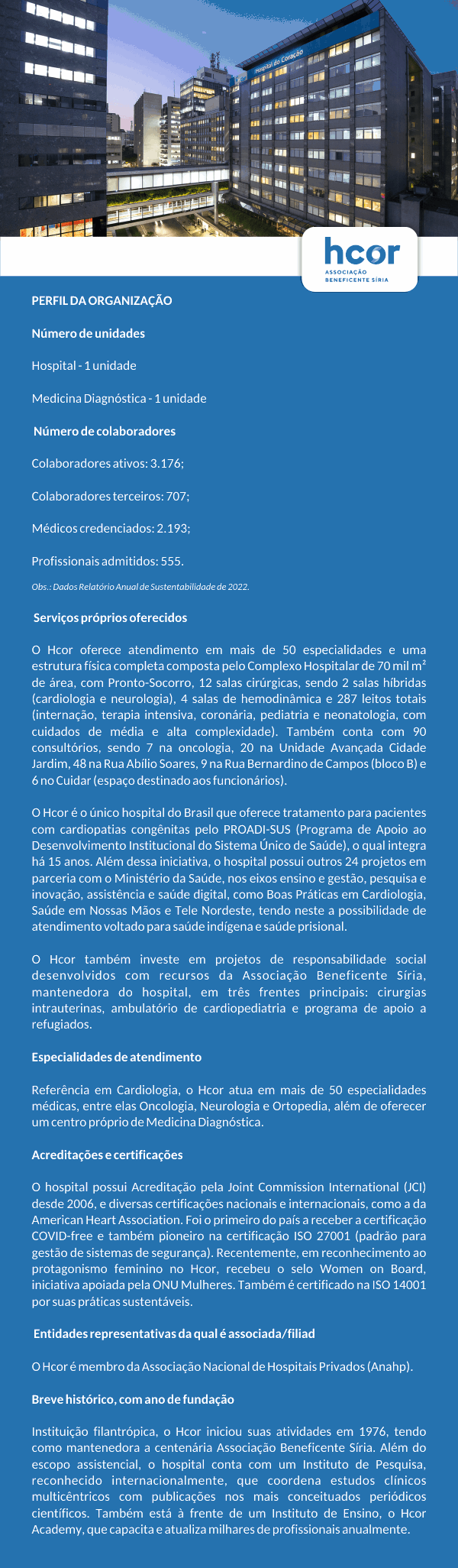 perfil hcor sp 2024