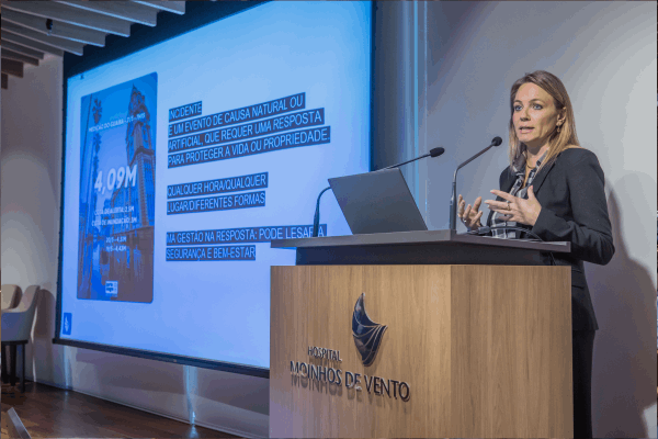 Prevenção e atuação em desastres são tema de evento do Hospital Moinhos de Vento-silvana dal ponte